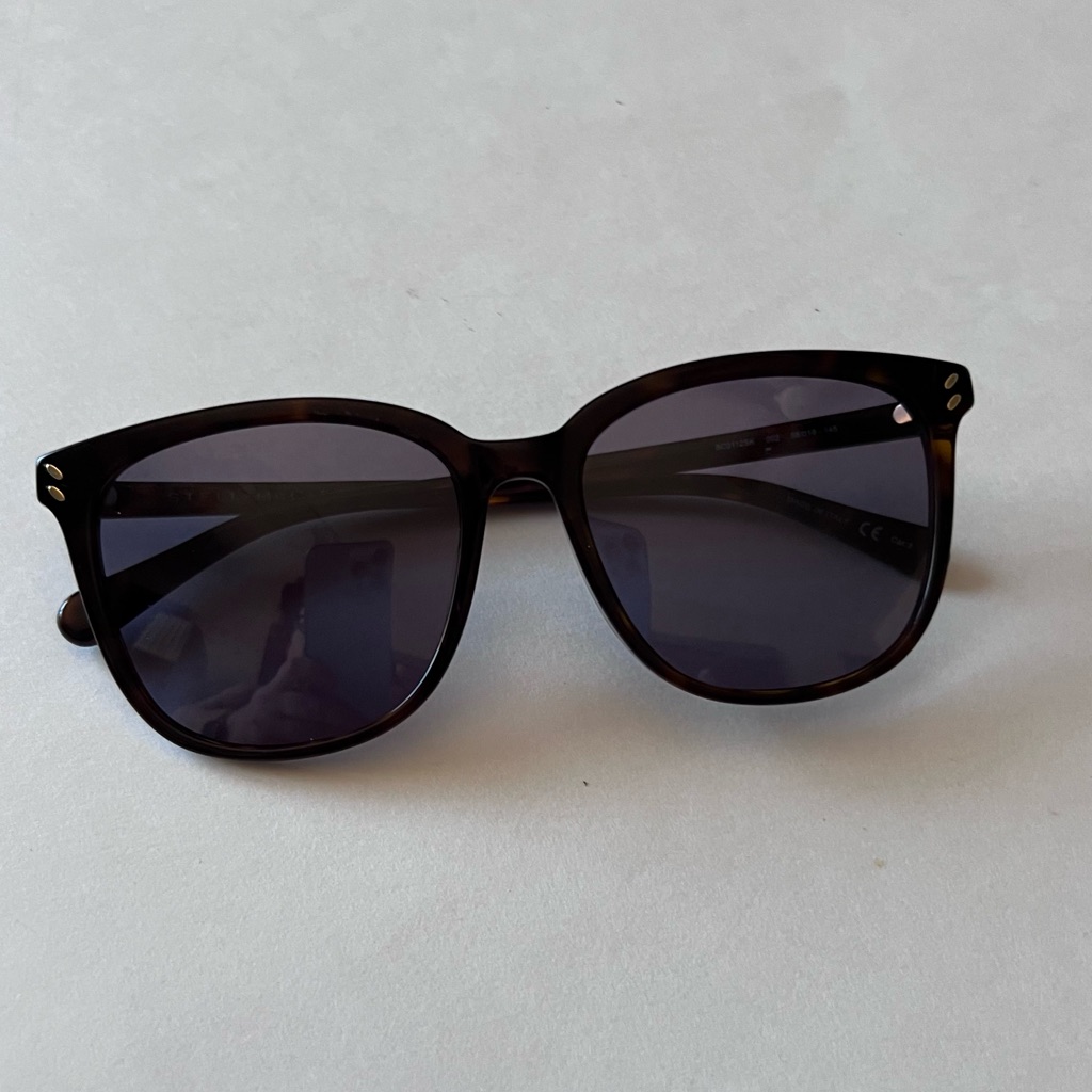 Stella Mccartney Stella Essentials Sunglasses Dark Havana Nwot